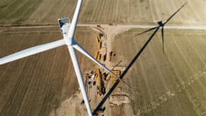 wind energy project construction