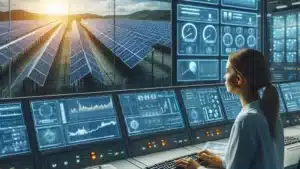 SCADA system in solar power maintenance and servicing