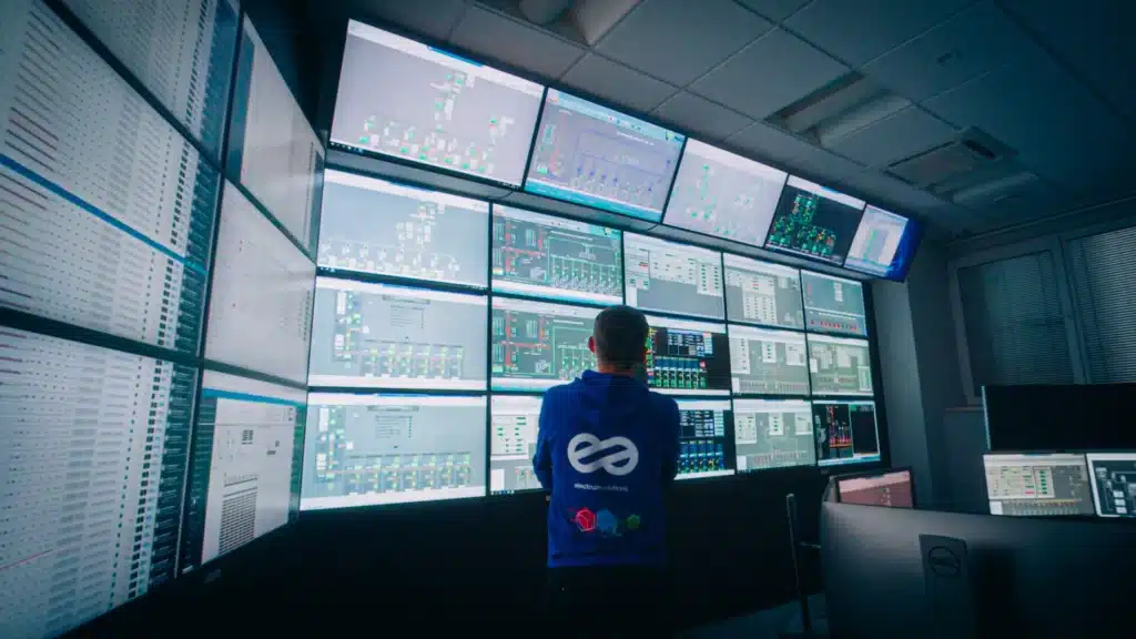 Solar energy monitoring in Electrum Holding Białystok.