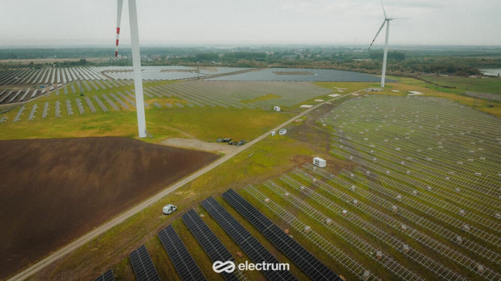 System hybrydowy OZE - Kleczew Solar&Wind Park