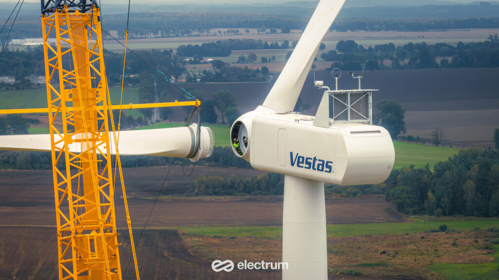 Potęgowo Wind Farm Serviced by Electrum.